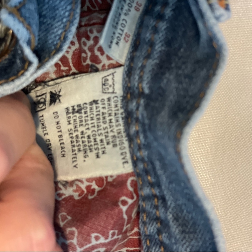 Union bay jeans distressed handcrafted Light Blue Denim - Picture 5 of 14